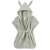 Peignoir bambou et gaze 0-2ans VERT DE GRIS