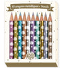 10 crayons métalliques