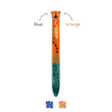 Stylo à billes 2 couleurs Tigre
