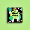 Dino - coloriage velour - omy