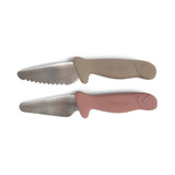 Couteaux d'apprentissage - Pack de 2 Taupe/rose