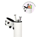 Trousse 2 en 1 en Silicone - Panda- Legami