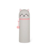 Trousse 2 en 1 en Silicone - Chat - Legami