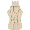 Peignoir bambou et gaze 0-2ans BISCUIT