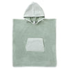 Poncho de bain bambou vert de gris (3/5A)