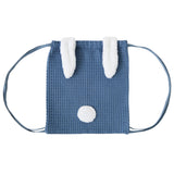 Sac à dos lapin pierre bleue -  BB&Co