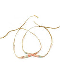 Bijoux Duo Bracelets Miyuki et coeurs