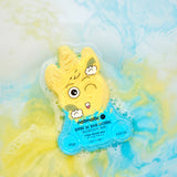 Bombe de bain Licorne- Jaune Bleu - Nailmatic