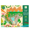 Coloriage bois - dino world - Djeco
