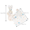 Carré douceur Doudou lapin blanc delicat - Kaloo