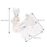 Carré douceur Doudou lapin blanc delicat - Kaloo