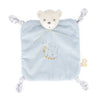 Doudou Ourson 4 noeuds Bleu