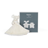 Doudou câlin souris crème