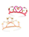 Bijoux Duo de tiares, Rose