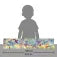 Puzzle frise les animaux marins 36 pcs