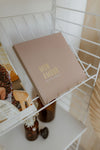 Livre de naissance "Céleste" - Bois de Rose