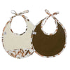 Lot de 2 bavoirs Caramel forest - BB&Co