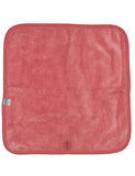 Set 3 serviettes visage bamboo terracotta