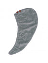 Serviette turban cheveux bambou sauge