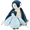 Peluches Calins Manchots Bleus