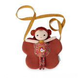 Adèle poupée avec sac fleur