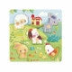 Puzzle Tactile - La ferme