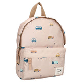 Sac à dos enfant Sweet Cuddles - Voitures beige - BB&Co