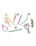 Scoubidous peace & love 56fils