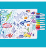 Set en silicone à colorier - Barrière de Corail - SuperPetit