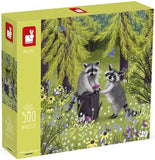 Puzzle les ratons laveurs - 500 pièces - Djeco