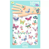 Tatouage papillon de rêve - Djeco