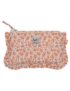 Lola : pochette froufrou gaze liberty