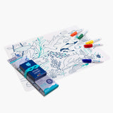 Set en silicone à colorier - Barrière de Corail - SuperPetit