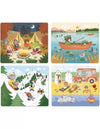 4 puzzles évolutifs vacances