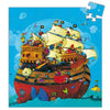 Puzzle bateau de pirate barberousse - Djeco