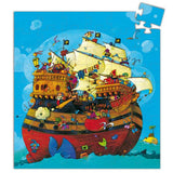 Puzzle bateau de pirate barberousse - Djeco