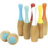 6 quilles bowling bicolores - Vilac