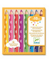 8 crayons de couleur pour les petits