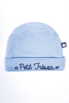 Bonnet "Petit Trésor" bleu ciel