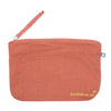 Baby trousse double gaze "Une étoile est née" marsala