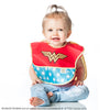 SUPER Bavoir avec cape amovible "Wonder Woman"