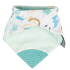 Bavoir-bandana avec embout de dentition safari multicolore