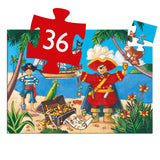 Le pirate et son trésor - 36 pcs