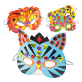 Masques DIY - Animaux de la jungle