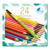 24 crayons aquarellables