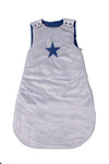 Gigoteuse réversible Nuit Etoilée gris/indigo/argent 6-18M