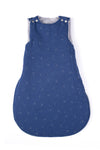 Gigoteuse réversible Nuit Etoilée gris/indigo/argent 6-18M