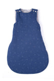 Gigoteuse réversible Nuit Etoilée gris/indigo/argent 6-18M