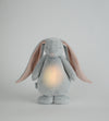 Moonie le lapin magique sons & lumières (gris/rose)