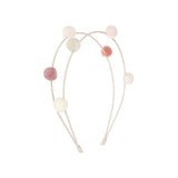 Serre tête double pompons
